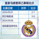 皇家马德里荷乙赛程比分俱乐部队徽